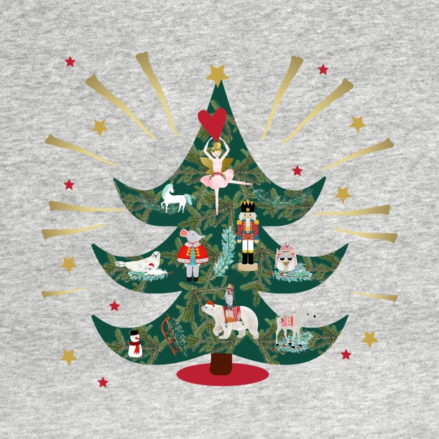 Xmas Nutcracker Tree by GreenNest